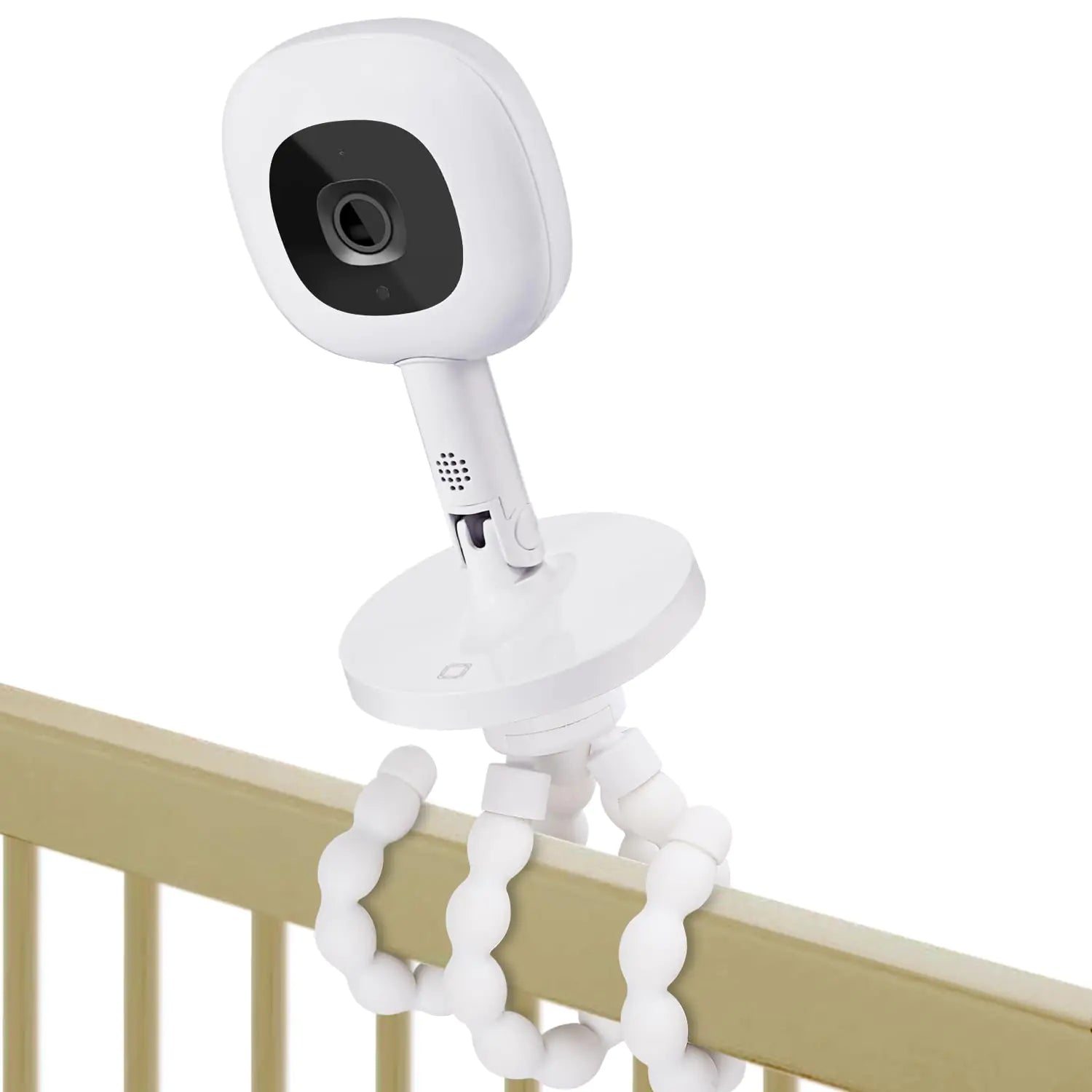 Flexible Baby Monitor Mount Compatible with Nanit Pro Smart Baby Monitor & Flex Stand Baby Monitor Tripod Baby Camera Mount Perfect View Angle Without Tools or Wall Damage