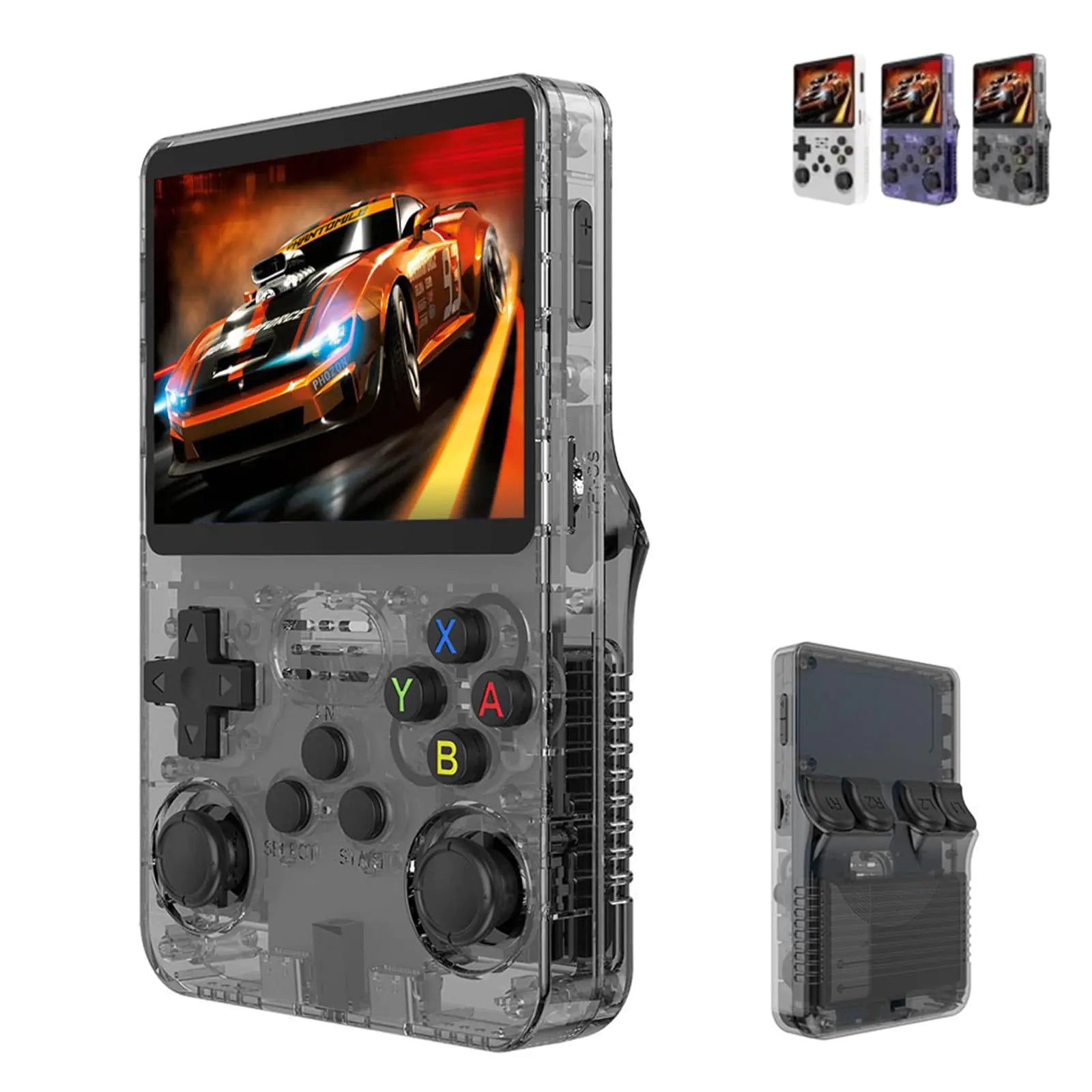 Keyboy - Keyboy Game Console 2024 New Keyboy Game Console Retro Handheld Game Console Key Boy Game Console Built in 20000 Games 3.5in HD Portable Game Console (Black 64G)