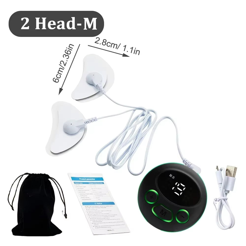 New EMS Facial Massager Low-Frequency Pulse Crescent Shaped Beauty Device V-Shaped Facial Wrinkle Removal Facial Muscles