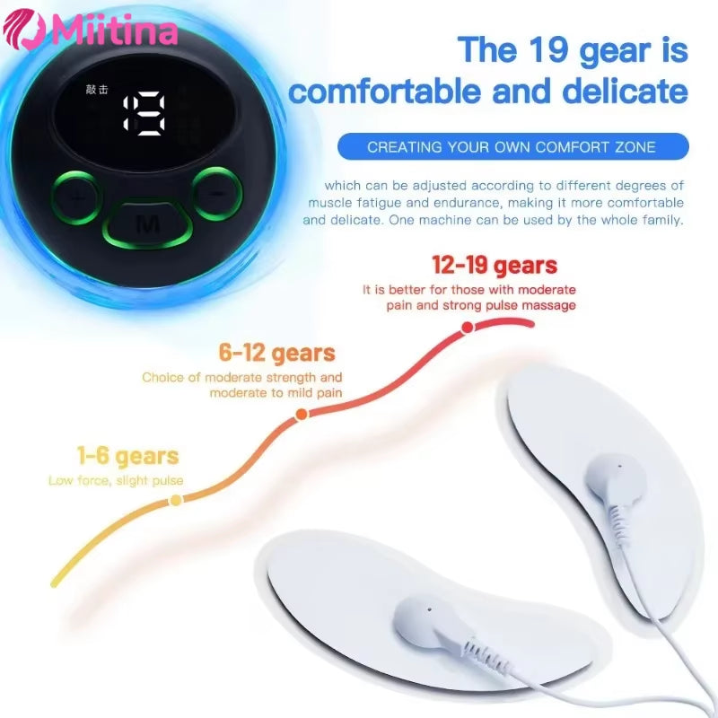 New EMS Facial Massager Low-Frequency Pulse Crescent Shaped Beauty Device V-Shaped Facial Wrinkle Removal Facial Muscles