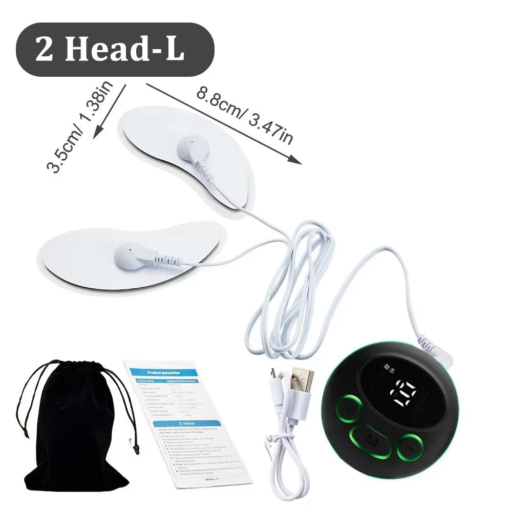 New EMS Facial Massager Low-Frequency Pulse Crescent Shaped Beauty Device V-Shaped Facial Wrinkle Removal Facial Muscles