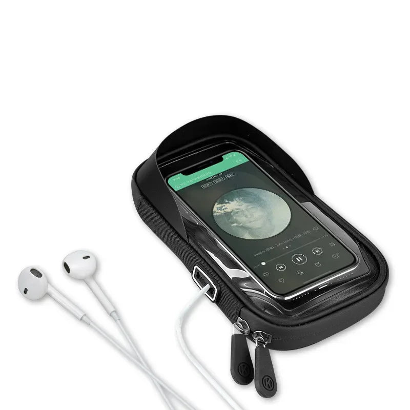Waterproof 360° Rotation Bicycle Motorcycle Front Frame Phone Holder Easy  Navigation Smartphone Bracket for All Phones