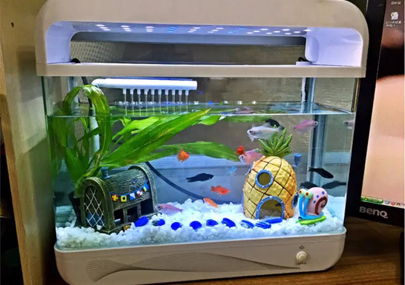 Aquarium Decor, SpongeBob Ornament, Fish Shelter House