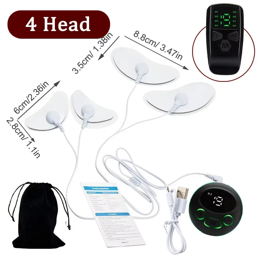 New EMS Facial Massager Low-Frequency Pulse Crescent Shaped Beauty Device V-Shaped Facial Wrinkle Removal Facial Muscles