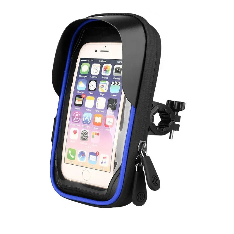 Waterproof 360° Rotation Bicycle Motorcycle Front Frame Phone Holder Easy  Navigation Smartphone Bracket for All Phones