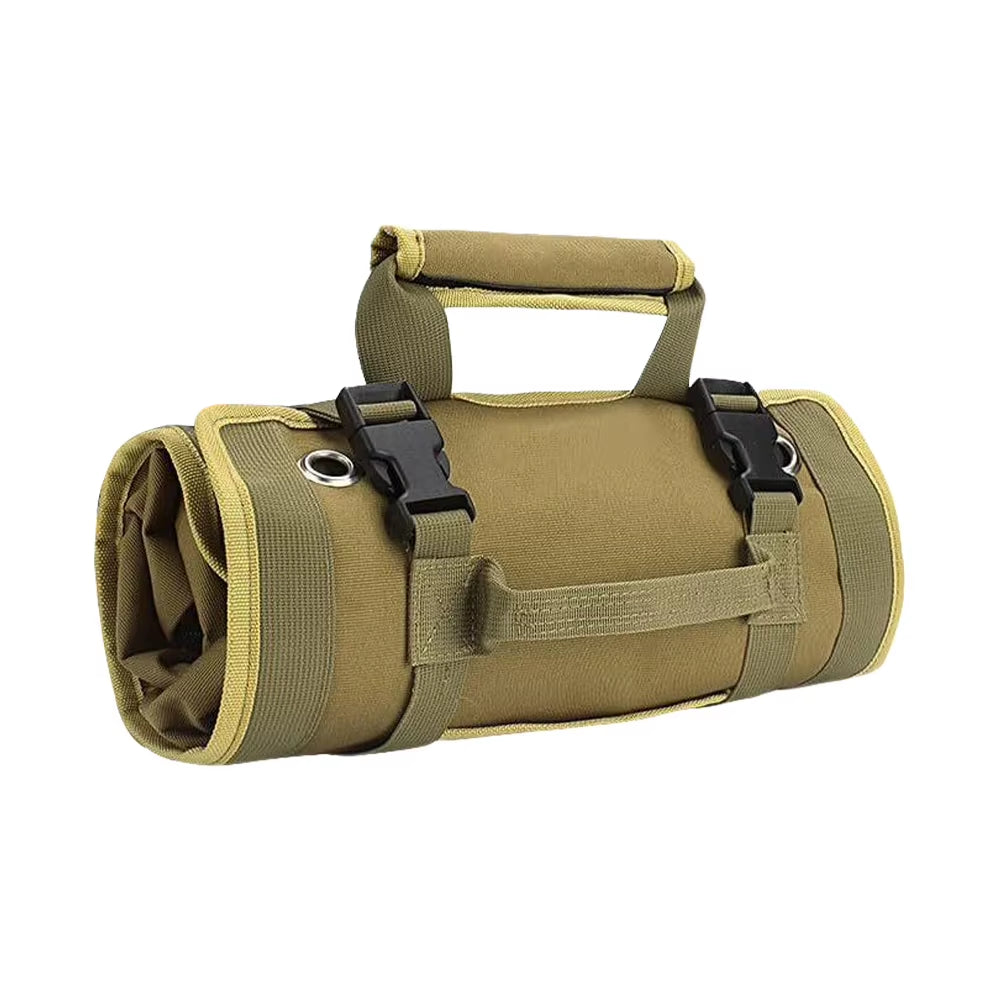Multi-Purpose Tool Bag Roll up Portable Electrician Bag Multi Pocket Storage Organizer for Mechanic/Motorcycle/Car Hardware Tool