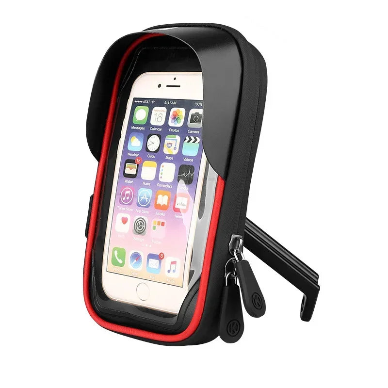 Waterproof 360° Rotation Bicycle Motorcycle Front Frame Phone Holder Easy  Navigation Smartphone Bracket for All Phones