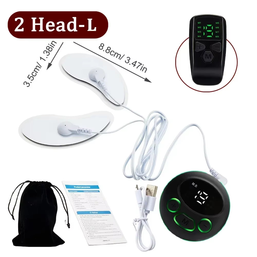 New EMS Facial Massager Low-Frequency Pulse Crescent Shaped Beauty Device V-Shaped Facial Wrinkle Removal Facial Muscles