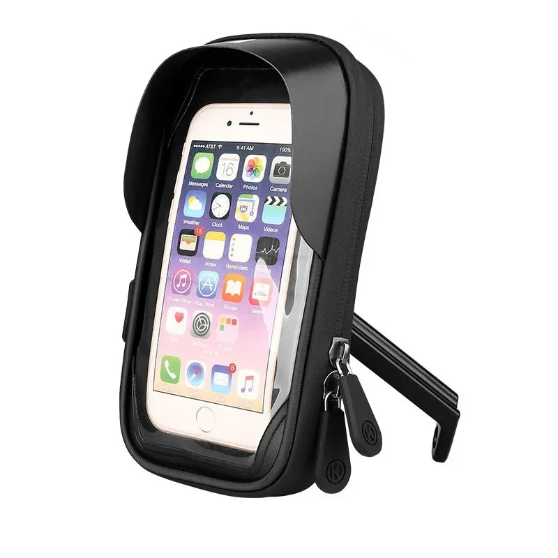 Waterproof 360° Rotation Bicycle Motorcycle Front Frame Phone Holder Easy  Navigation Smartphone Bracket for All Phones