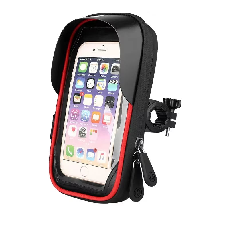 Waterproof 360° Rotation Bicycle Motorcycle Front Frame Phone Holder Easy  Navigation Smartphone Bracket for All Phones