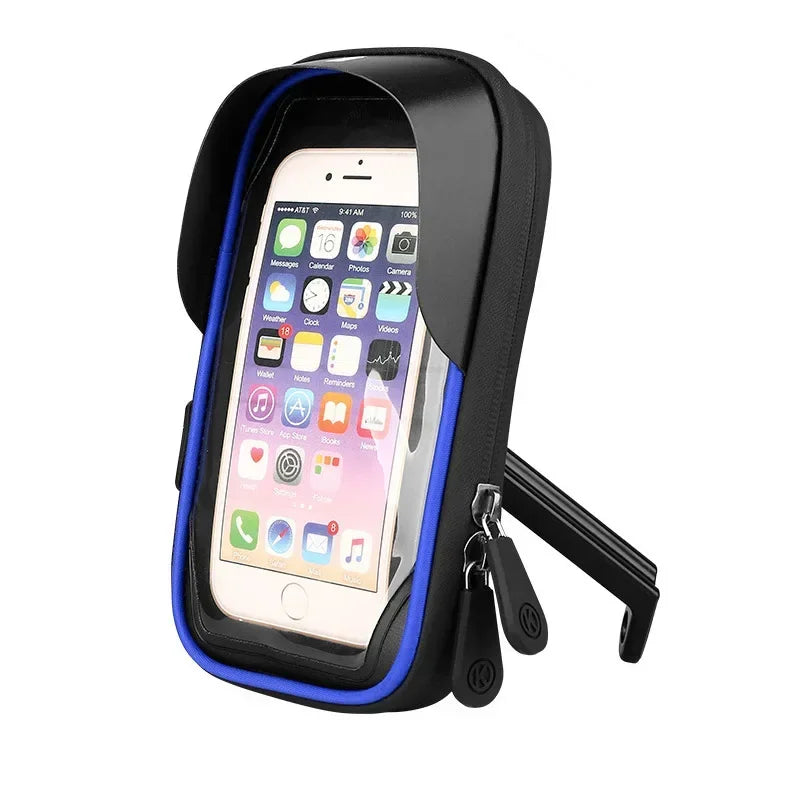 Waterproof 360° Rotation Bicycle Motorcycle Front Frame Phone Holder Easy  Navigation Smartphone Bracket for All Phones