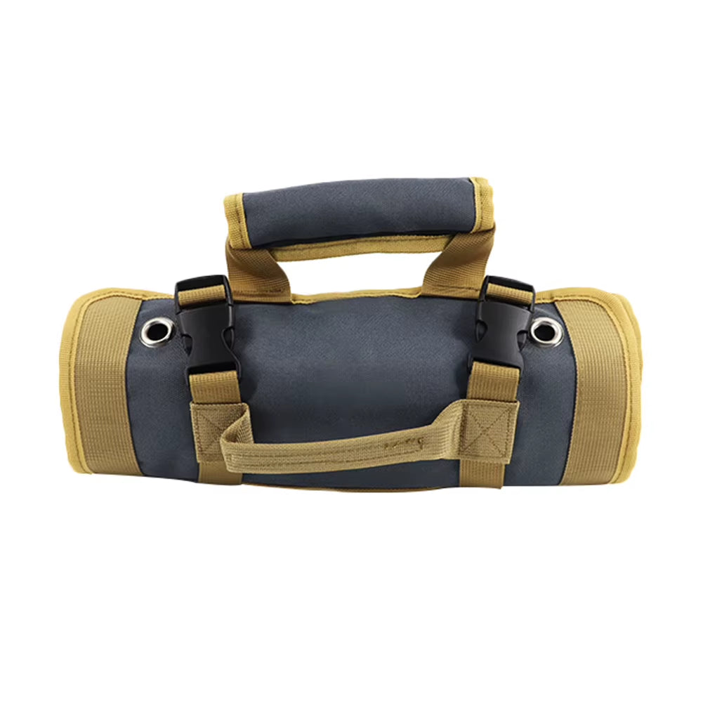 Multi-Purpose Tool Bag Roll up Portable Electrician Bag Multi Pocket Storage Organizer for Mechanic/Motorcycle/Car Hardware Tool