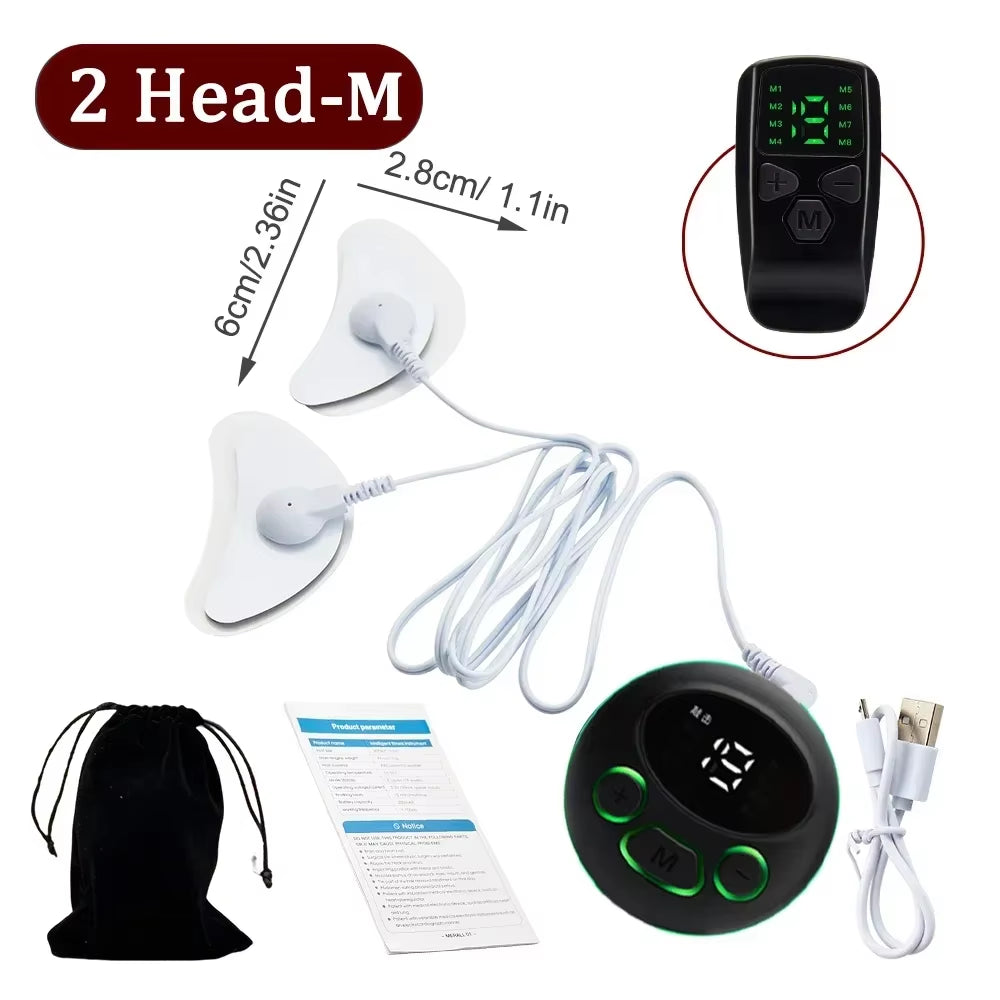 New EMS Facial Massager Low-Frequency Pulse Crescent Shaped Beauty Device V-Shaped Facial Wrinkle Removal Facial Muscles