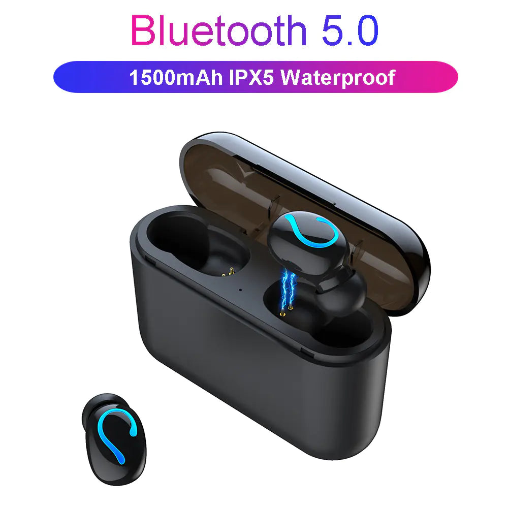 HBQ Q32 TWS Mini Wireless Bluetooth Earbuds V5.0